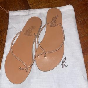 Ancient Greek sandals flip flops like new! Size 8/8.5/9